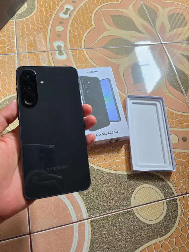 Samsung a36 5g 8/256 mulus garansi panjang