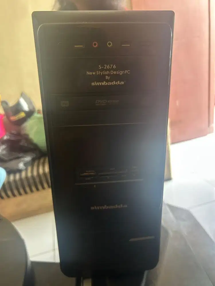 Speaker Polytron & Printer HP & LED Komputer & CPU