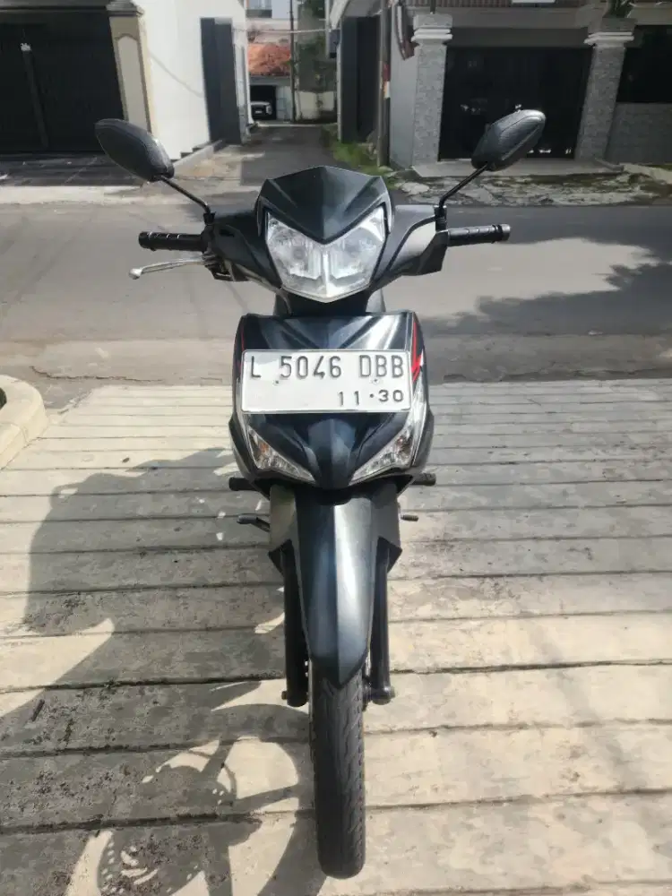 Honda new supra x 125 2018 FI CW dobel cakram mulus petemon sby