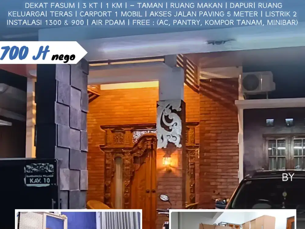 Dijual Rumah type 65/107 (1 menit CANDI PRAMBANAN) jalan Jogja-Solo