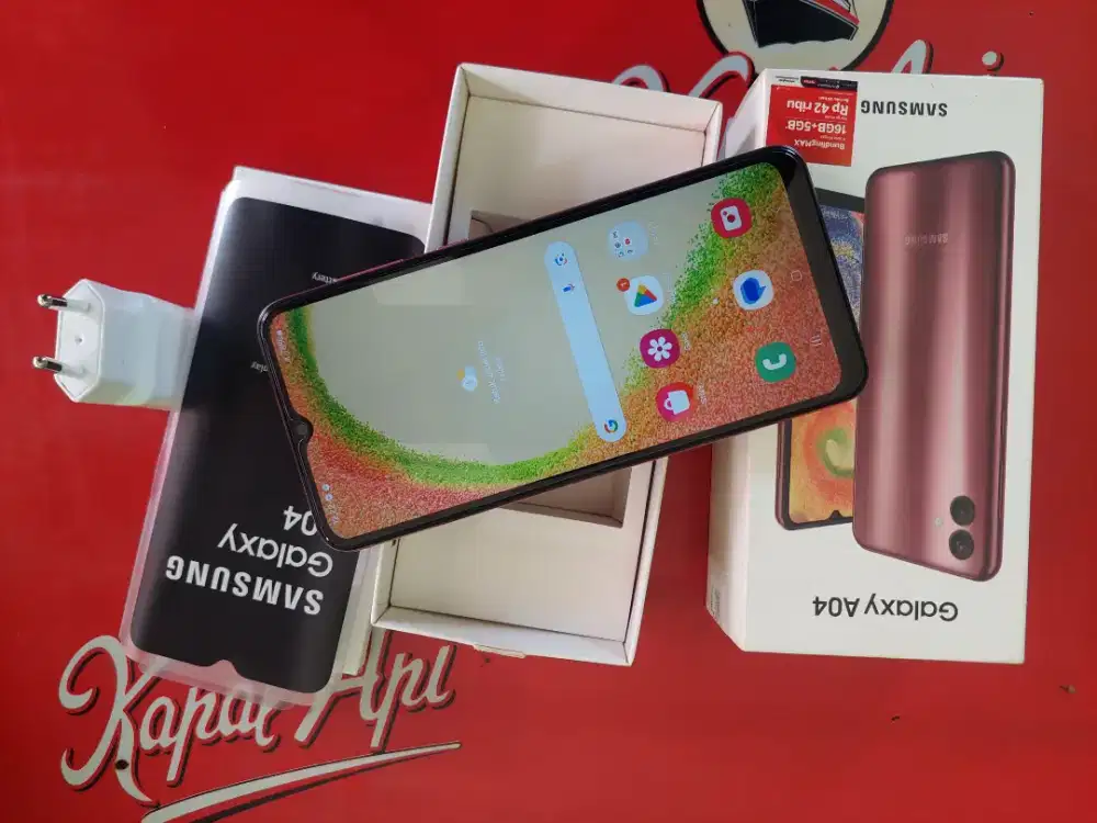 Samsung a04 bekas 4/64 fullset
