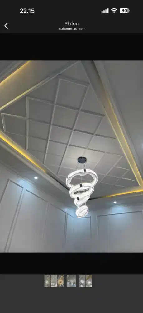 Plapon givsum pvc dan molding