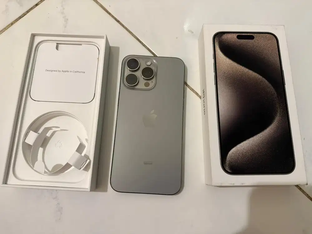 iPhone 15 Pro Max 256gb Natural Titanium iBox