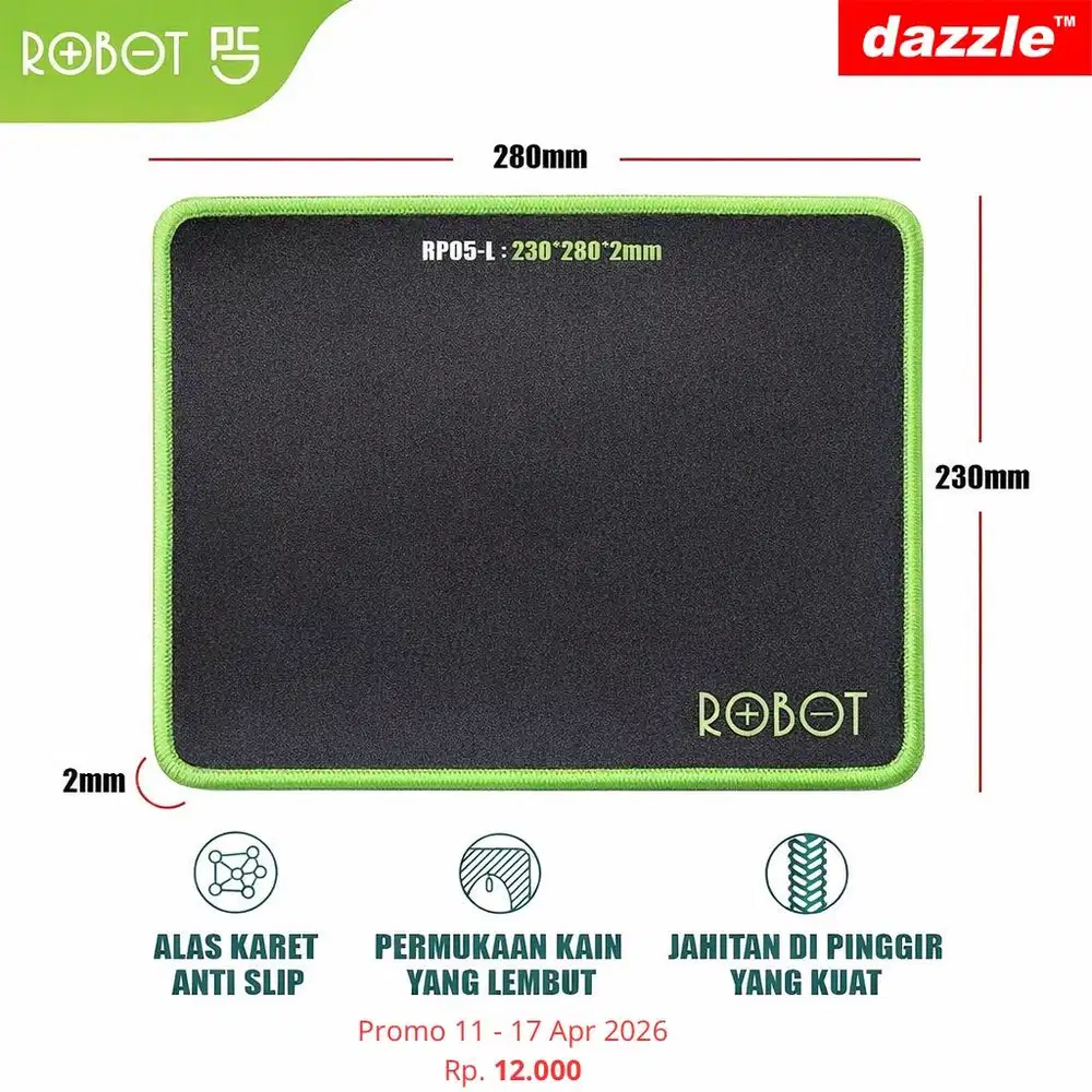 Mousepad Robot RP05 L