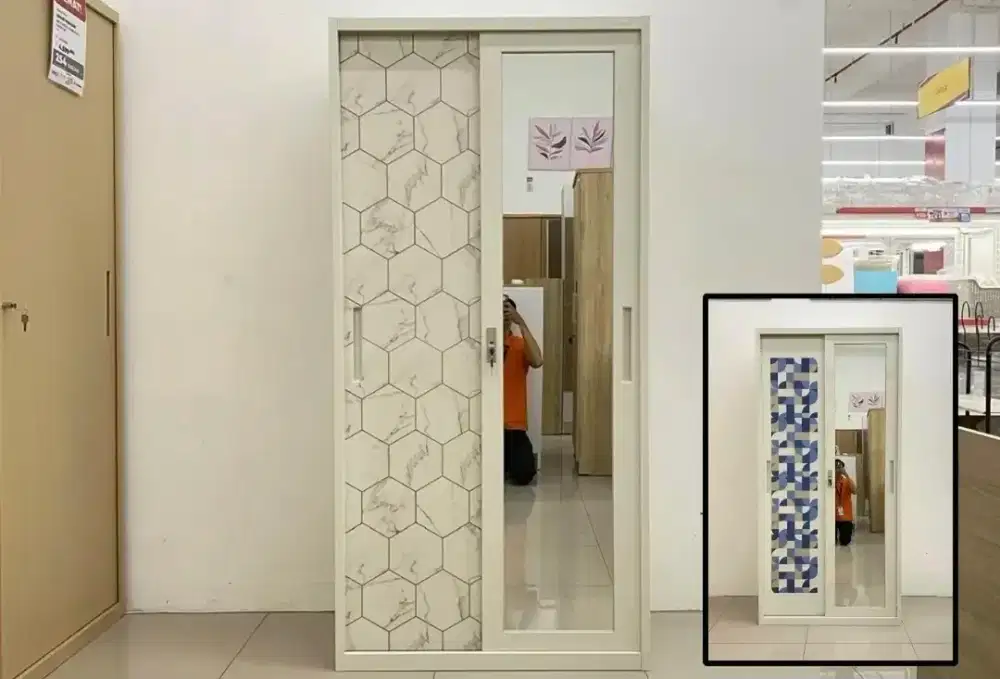 PROMO HARI INI LEMARI FULL BESI