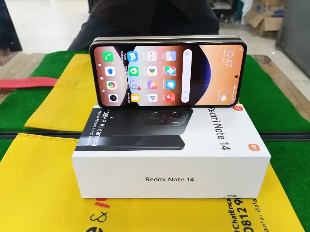 Redmi Note14 Ram 8/256 gb 4bln pke mulus no minus tampa minus
