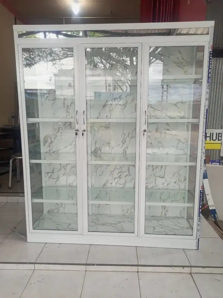 LEMARI ALUMUNIUM Rak