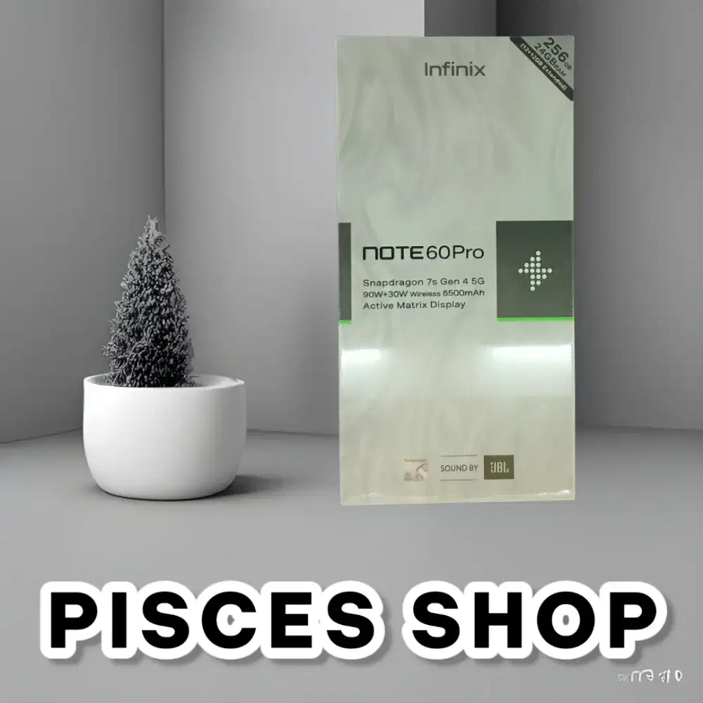 INFINIX NOTE 60 PRO RAM 12/256 NEW Segel Garansi Resmi 1 Tahun