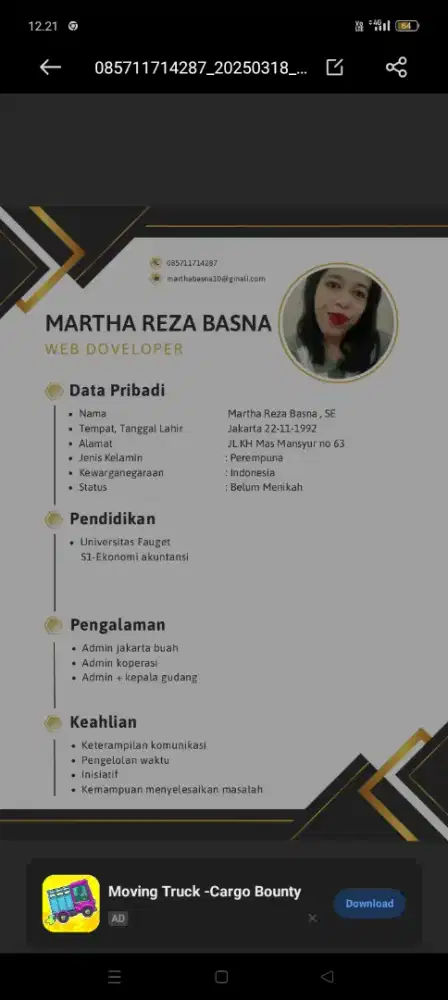 Mencari lowongan pekerjaan