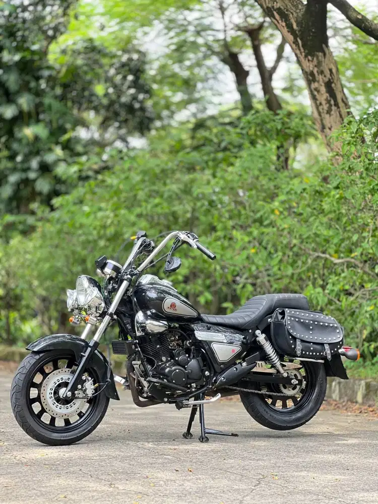 BENELLI MOTOBI 200 EFI 2024 BLACK KM 4K PAJAK PANJANG SIAP TOURING