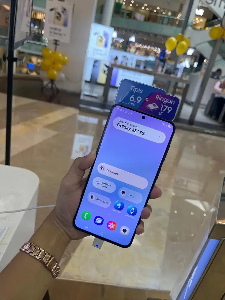 Cicilan samsung galaxy A57 500rb/bln tanpa DP dan bunga 0%