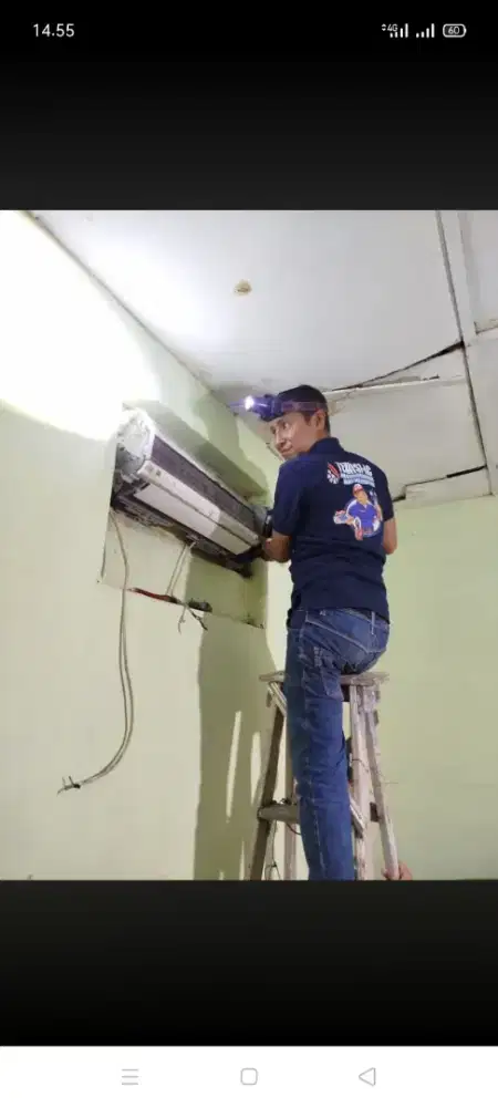 Servis AC kulkas mesin cuci kompa air dll