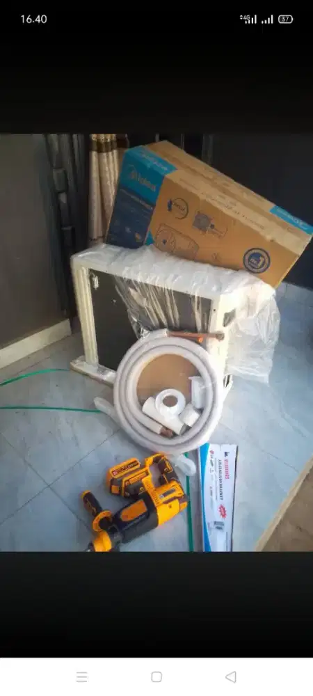 Servis AC kulkas mesin cuci kompa air dll bergaransi resmi