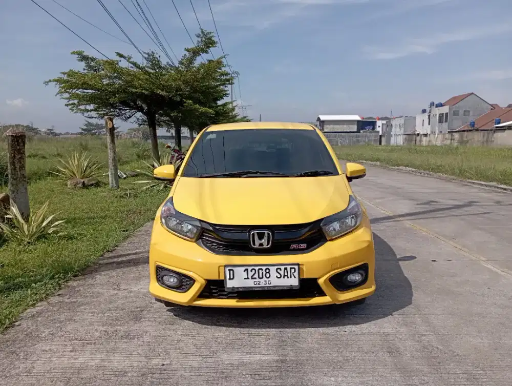 unit honda all new brio e satya 1.2 matic 2019