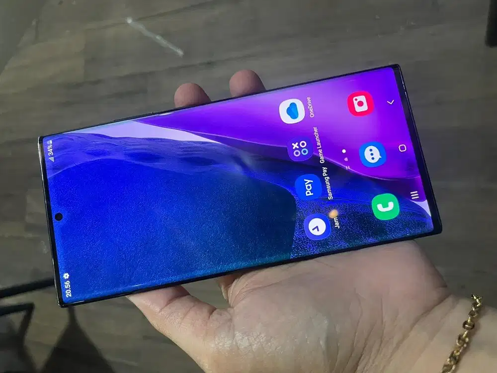 samsung note 20ultra sein ram 8/256gb