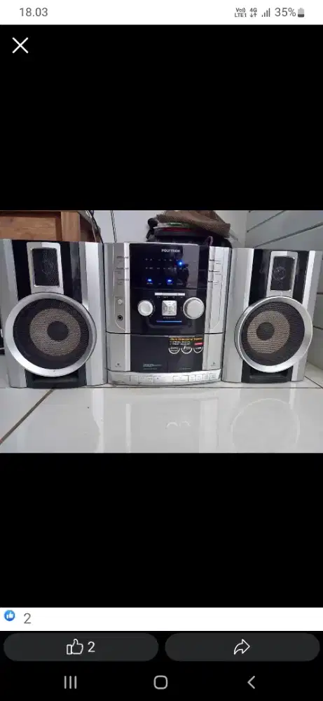 Tape compo polytron bekas