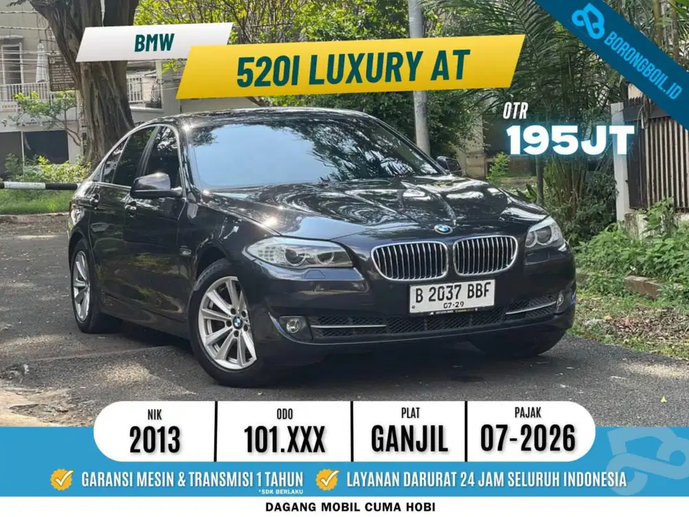 Full Original BMW 520i Luxury AT 2013