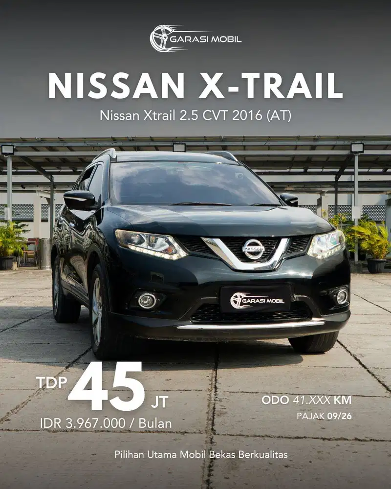 Nissan Xtrail 2.5 CVT 2016 (AT)