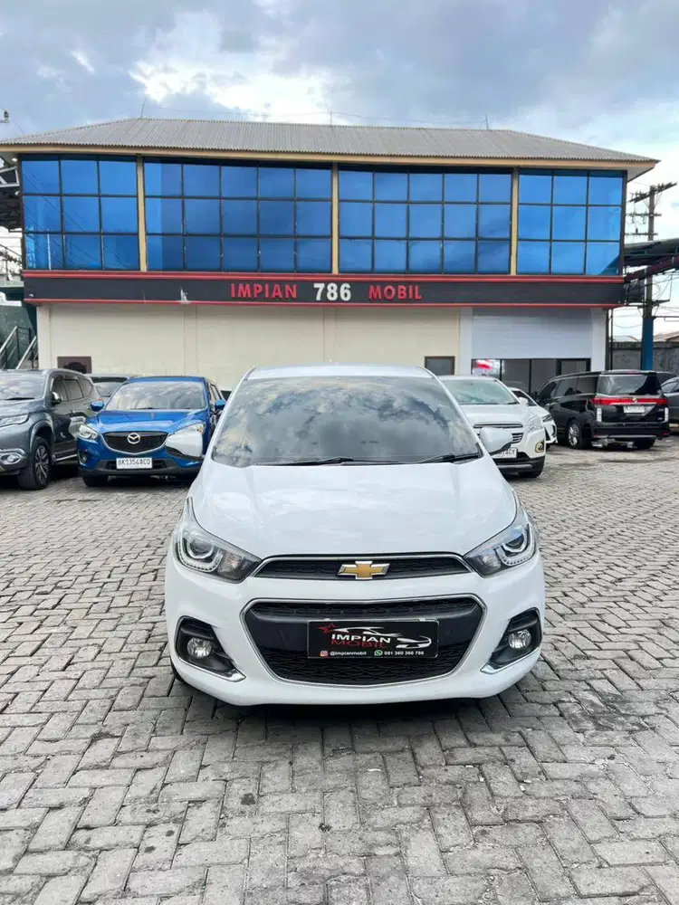 TDP 26JT Chevrolet Spark 1.4 LTZ A/T Putih 2017 brio ignis kia picanto