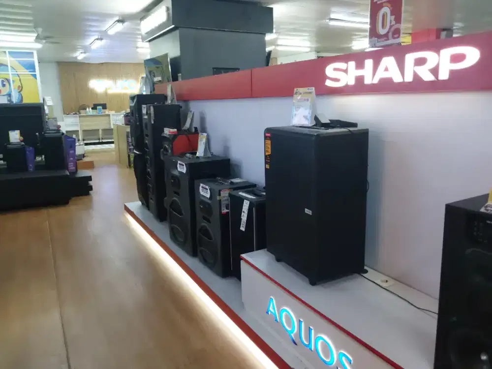 Sharp Speaker bisa kredit 0 %
