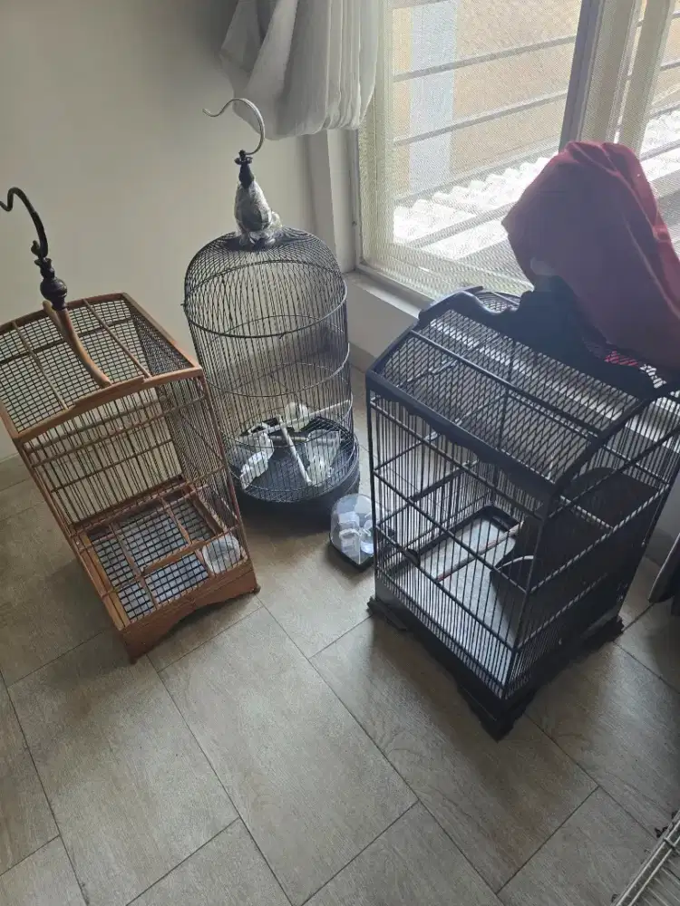 Kandang Burung masih bagus harga nego