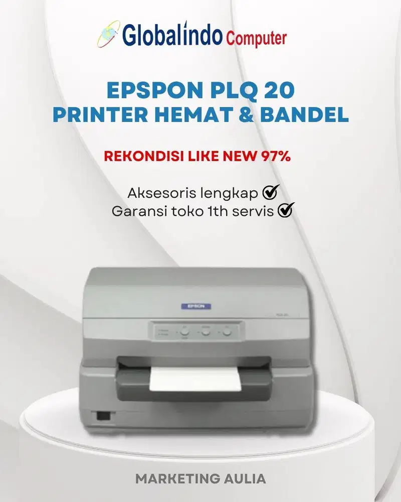 PRINTER EPSON PLQ-20 / PRINTER PASSBOOK DOTMATRIX