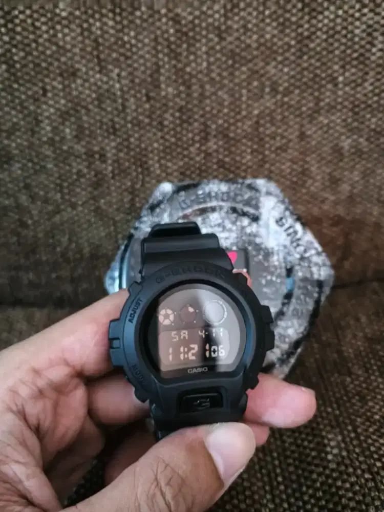 Jam Tangan G Shock DW 6900 Full Black