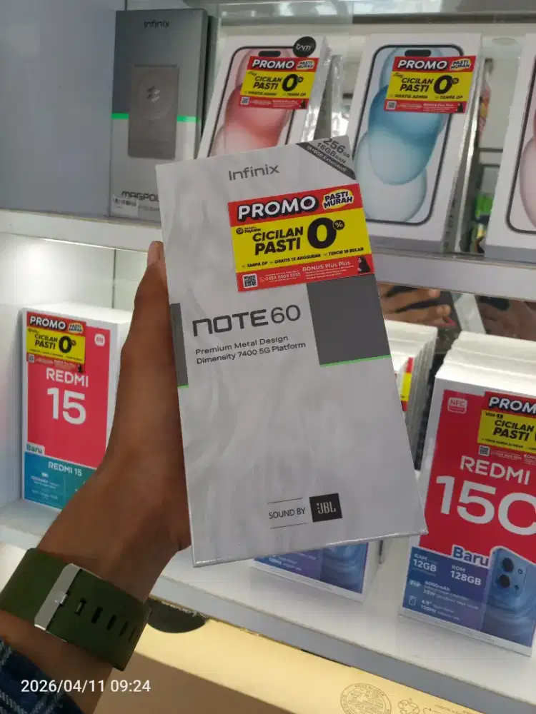 INFINIX NOTE 60 HP GAMING 4 JUTAAN PALING DICARI!