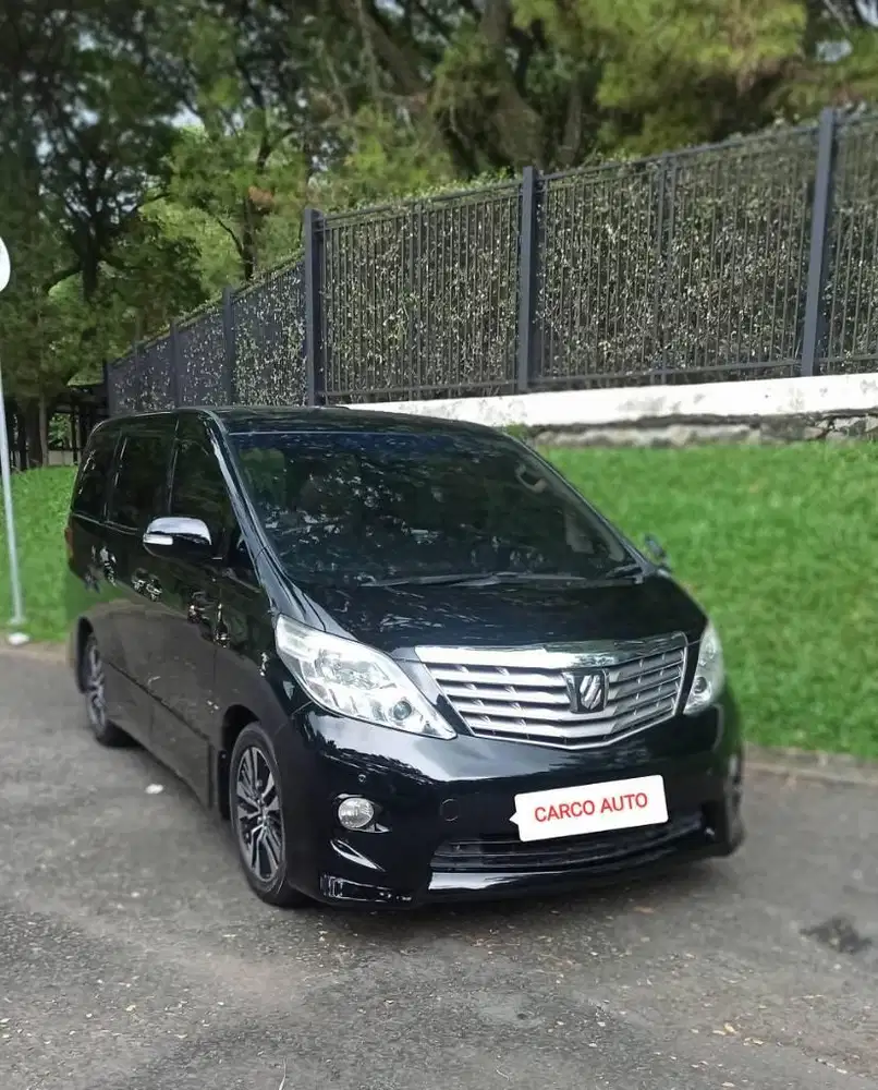 Toyota Alphard 2.4L AT S Audioless 2010 Siap Pakai