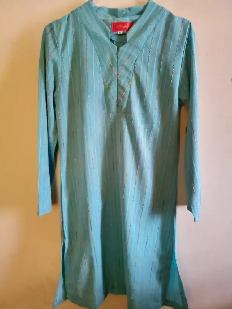 Baju Preloved Tunik Soft Blue