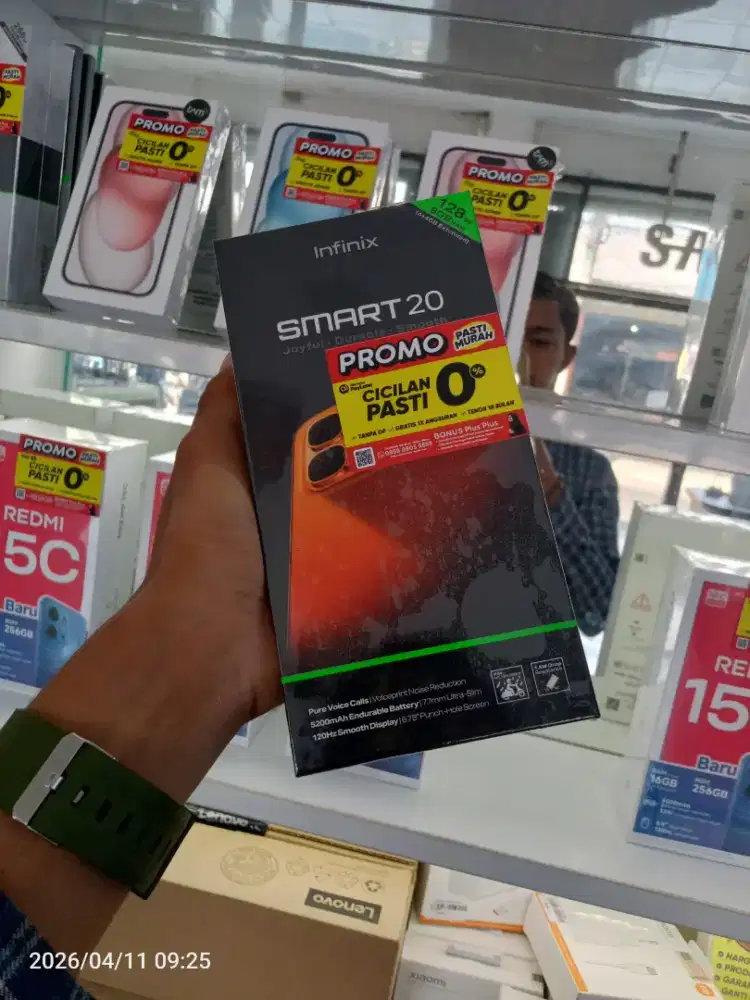 INFINIX SMART 20 TERBARU 4/128GB!