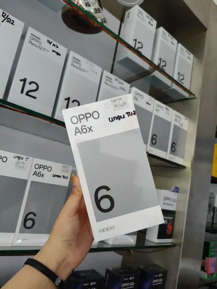 Oppo A6x RAM 18 gb ( 6+ 12 GB) ROM 128 gb BARU SEGEL GARANSI RESMI