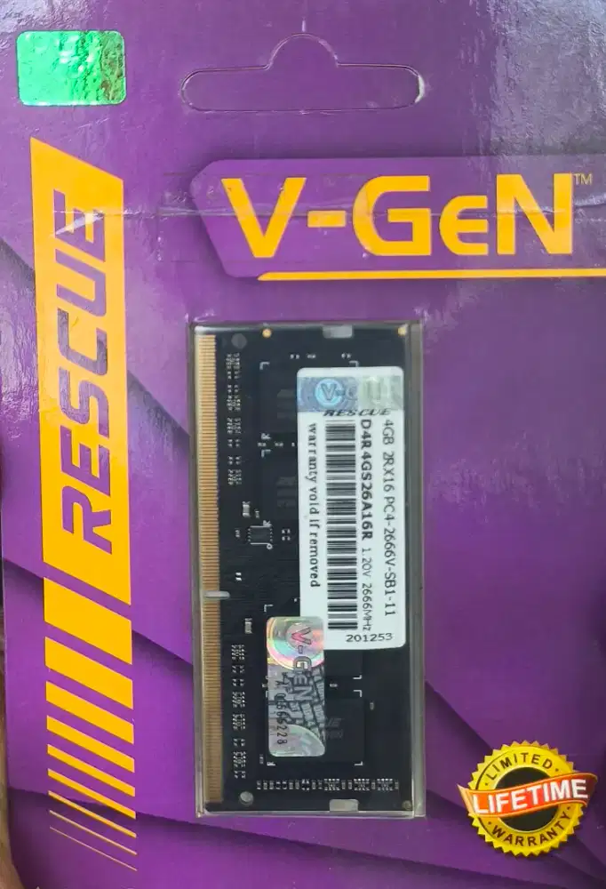 RAM VGEN 4GB DDR4