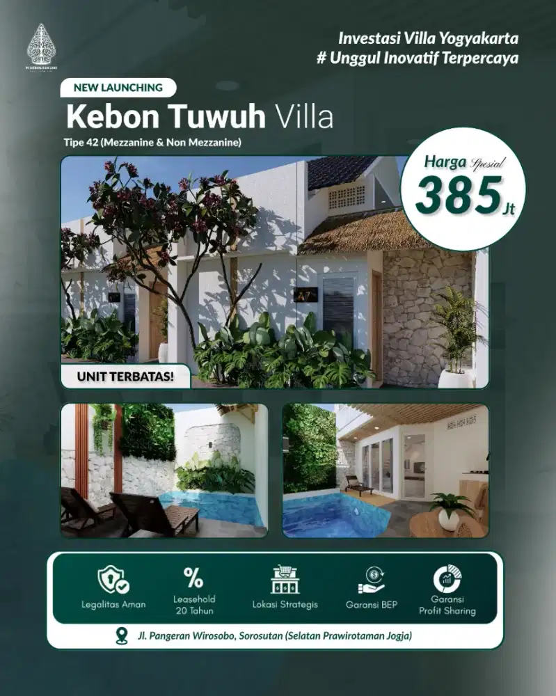 VILLA KEBON TUWUH BY AYODHYA YOGYAKARTA
