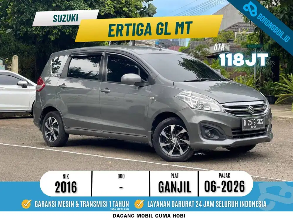 Suzuki Ertiga 1.5 GL MT 2016 Abu Abu