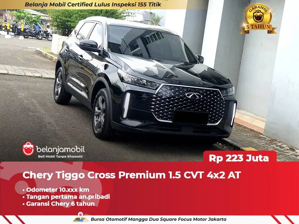 [ LOW KM ] Chery Tiggo Cross Premium 1.5 CVT 4x2 AT 2025/2026
