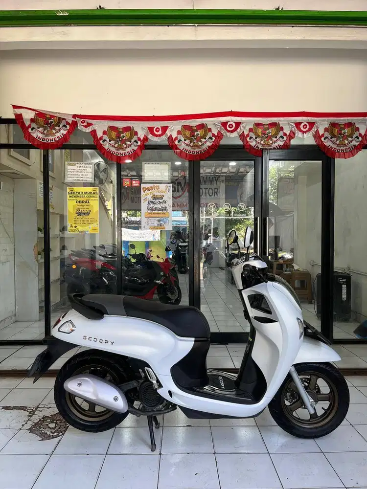HONDA SCOOPY ENERGETIC TAHUN 2024 LIKE NEW