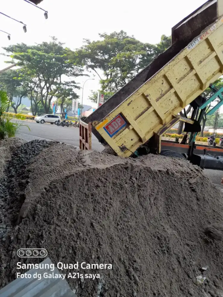 Basecourse limestone abu batu makadam sirtu pasir pasang cor