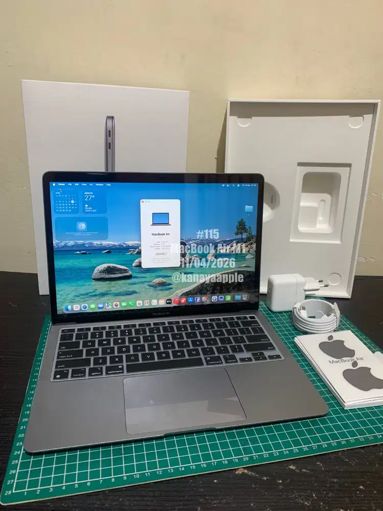 Macbook M1 Resmi Mulus likenew cc 5