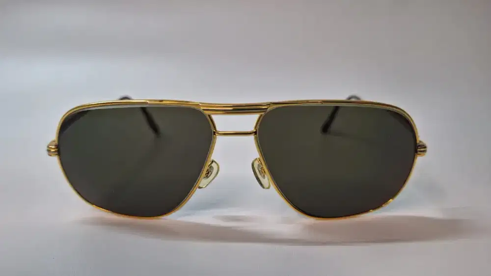 FRAME KACA MATA CARTIER GOLD PLATE ORI