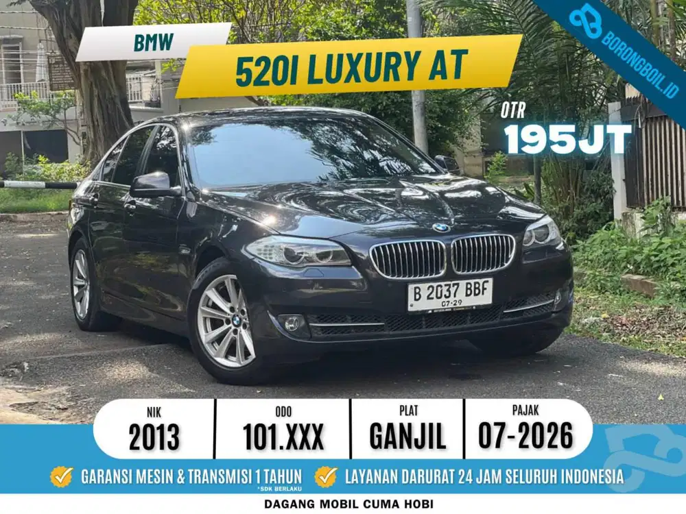 [TERMURAH] BMW 520i Luxury AT 2013