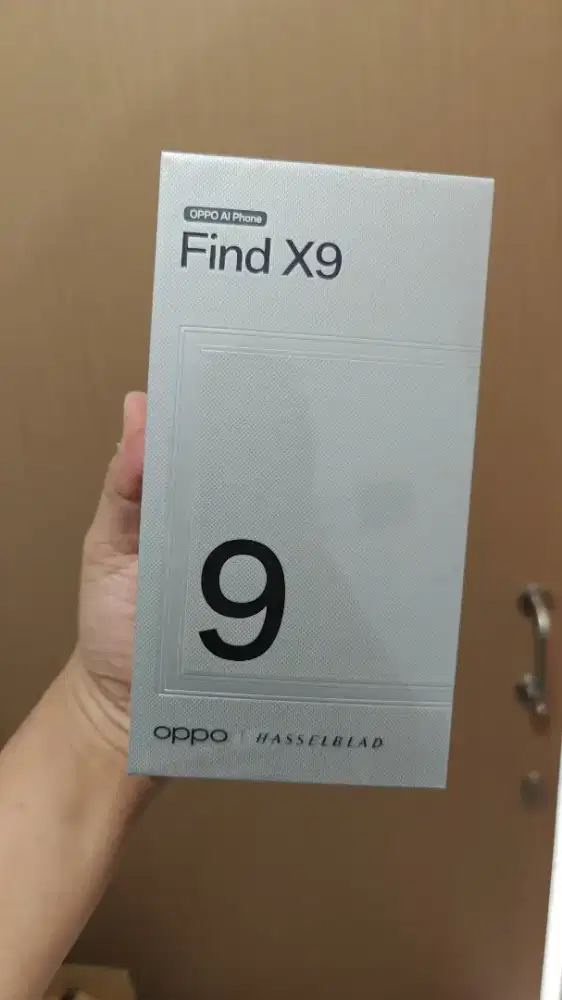 Oppo find x9 16/512gb Warna grey resmi ORI Indonesia