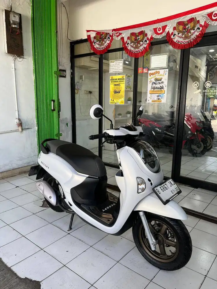 HONDA NEW SCOOPY ENERGETIC 2024 SECOND LIKE NEW