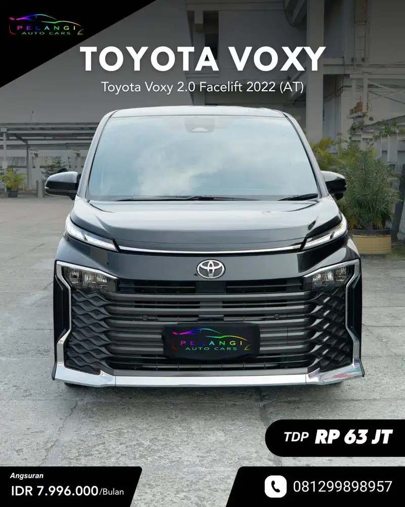 FOR SALE: Toyota Voxy 2.0 Facelift 2022 (AT)