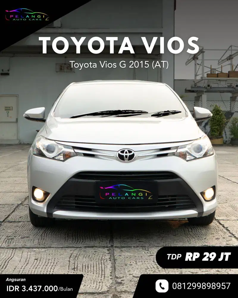 FOR SALE: Toyota Vios G 2015 (AT)