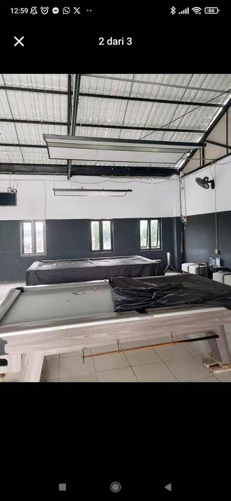 Meja Billiard quatro lokal