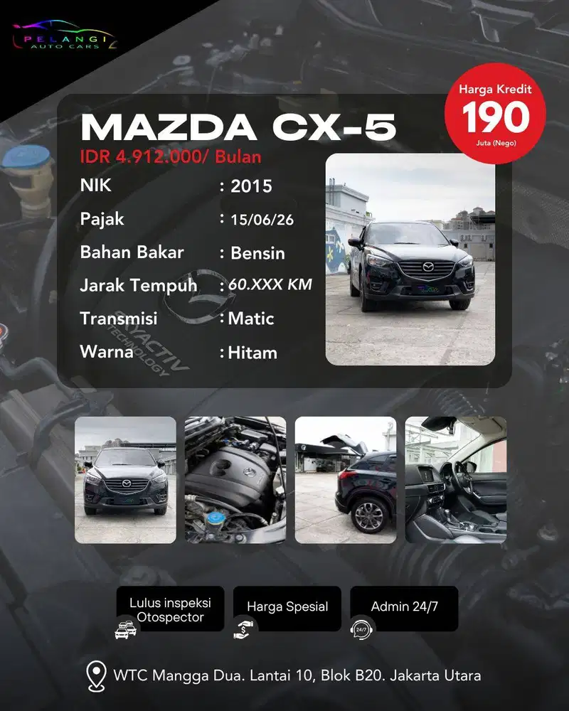 FOR SALE: Mazda CX-5 GT 2015 (AT)