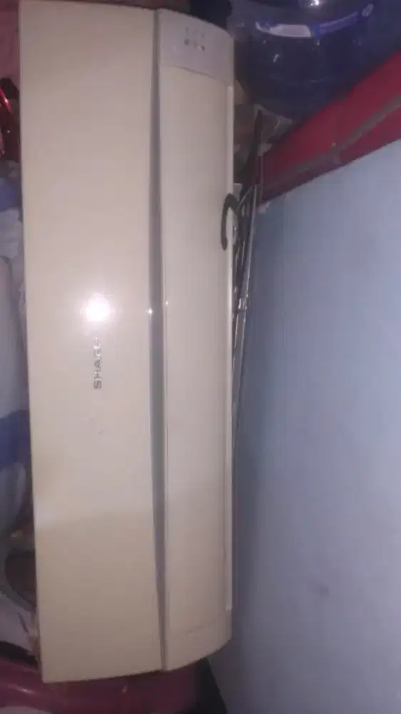 DIJUAL AC SHARP 3/4 PK INDOOR OUTDOOR