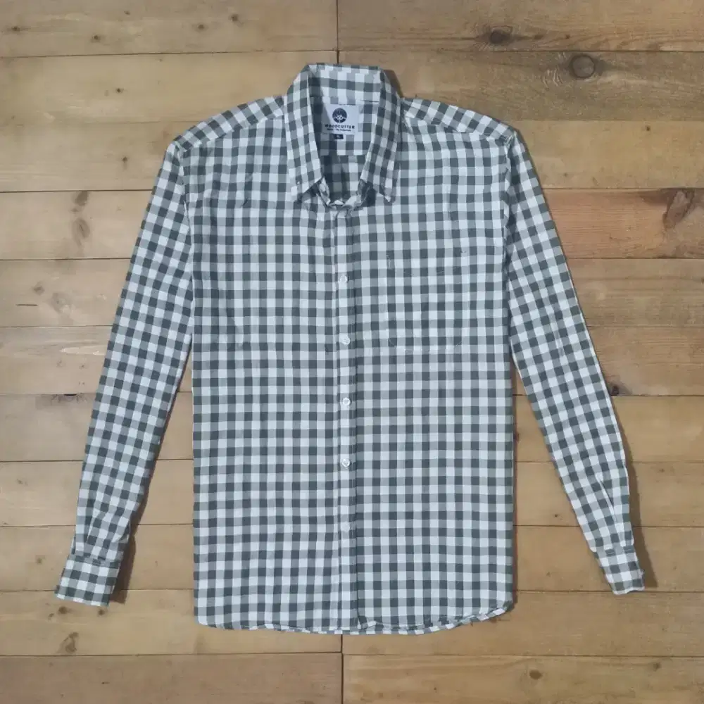 Kemeja Panjang Woodcutter