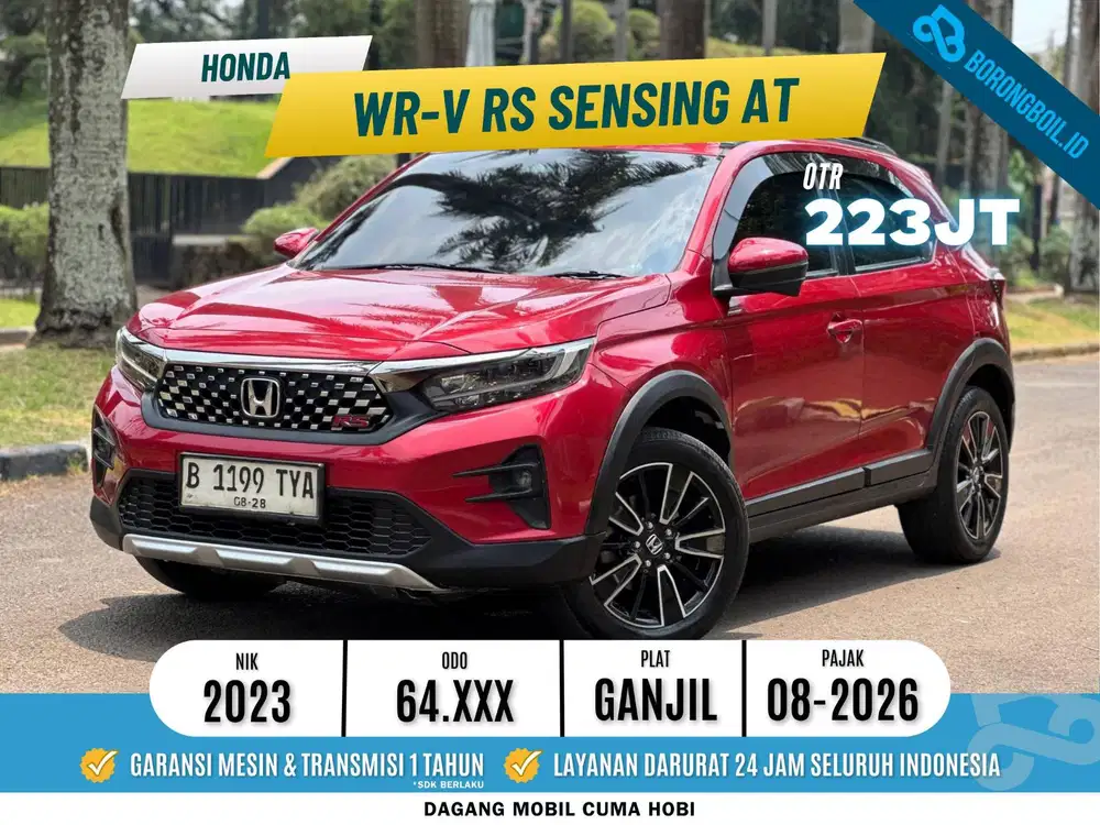 [TERMURAH] Honda Wrv Rs Sensing Cvt 2023